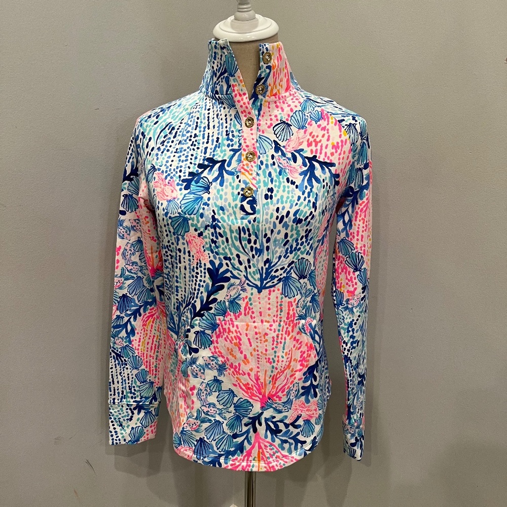 NEW! Lilly Pulitzer UPF 50+ Captain Popover Sway with Me Women's Size XXS